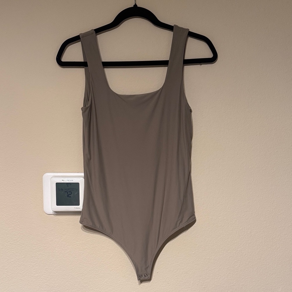 Taupe Tank Top Bodysuit